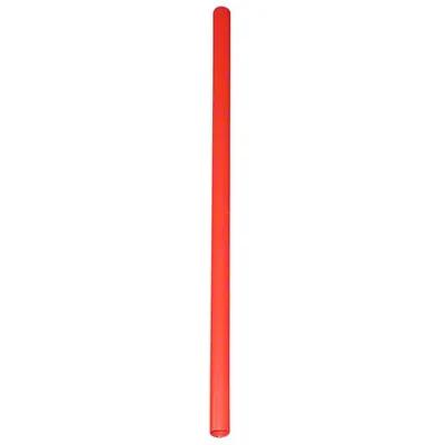 Poly King® Giant Straw 7.75 IN Red Unwrapped 1500/Case