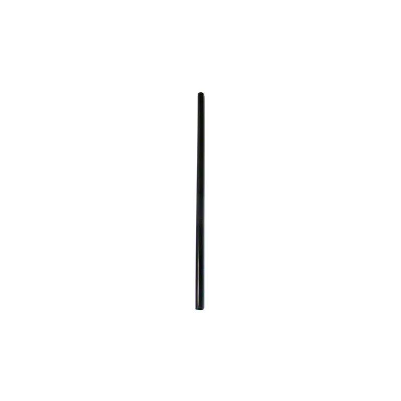Poly King® Giant Straw 10.25 IN Black Unwrapped 1500/Case