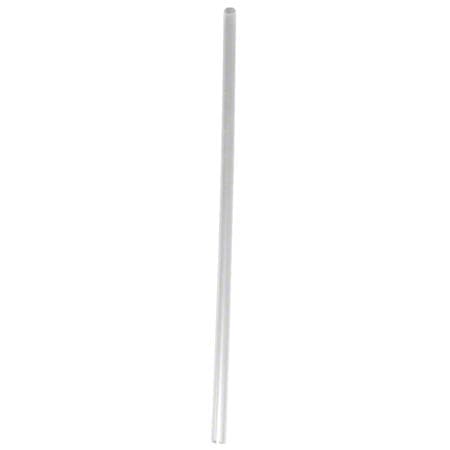 Poly King® Giant Straw 10.25 IN Clear Unwrapped 1500/Case
