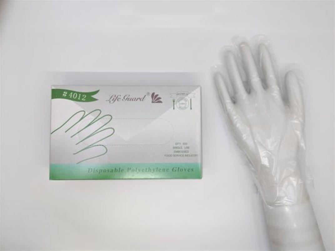 Gloves Medium (MED) 1MIL Poly 10000/Case