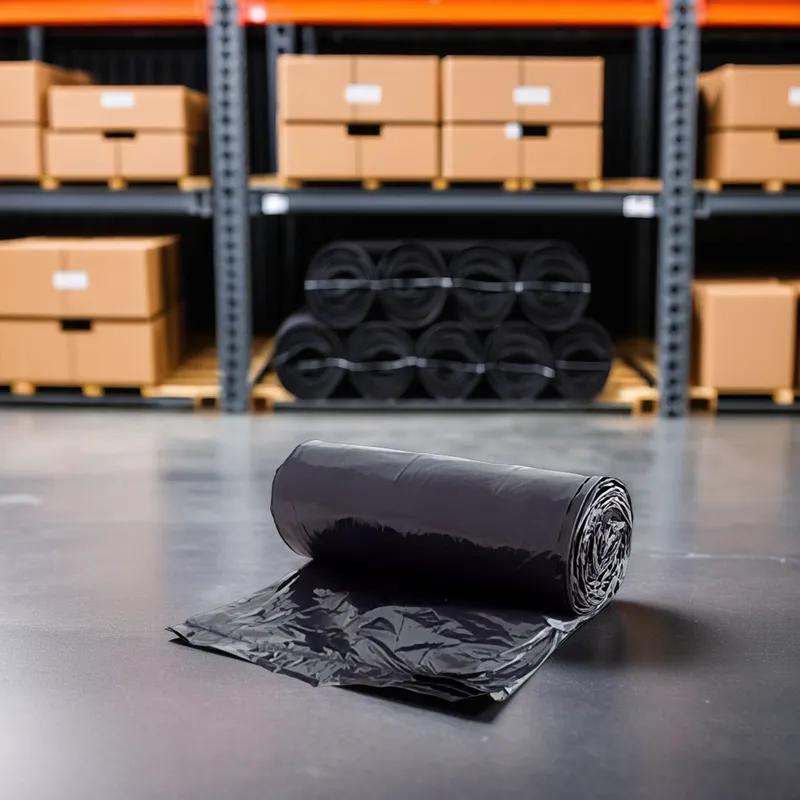 Liner 40X48 IN Black LDPE 1.5MIL Star Seal 150/Case