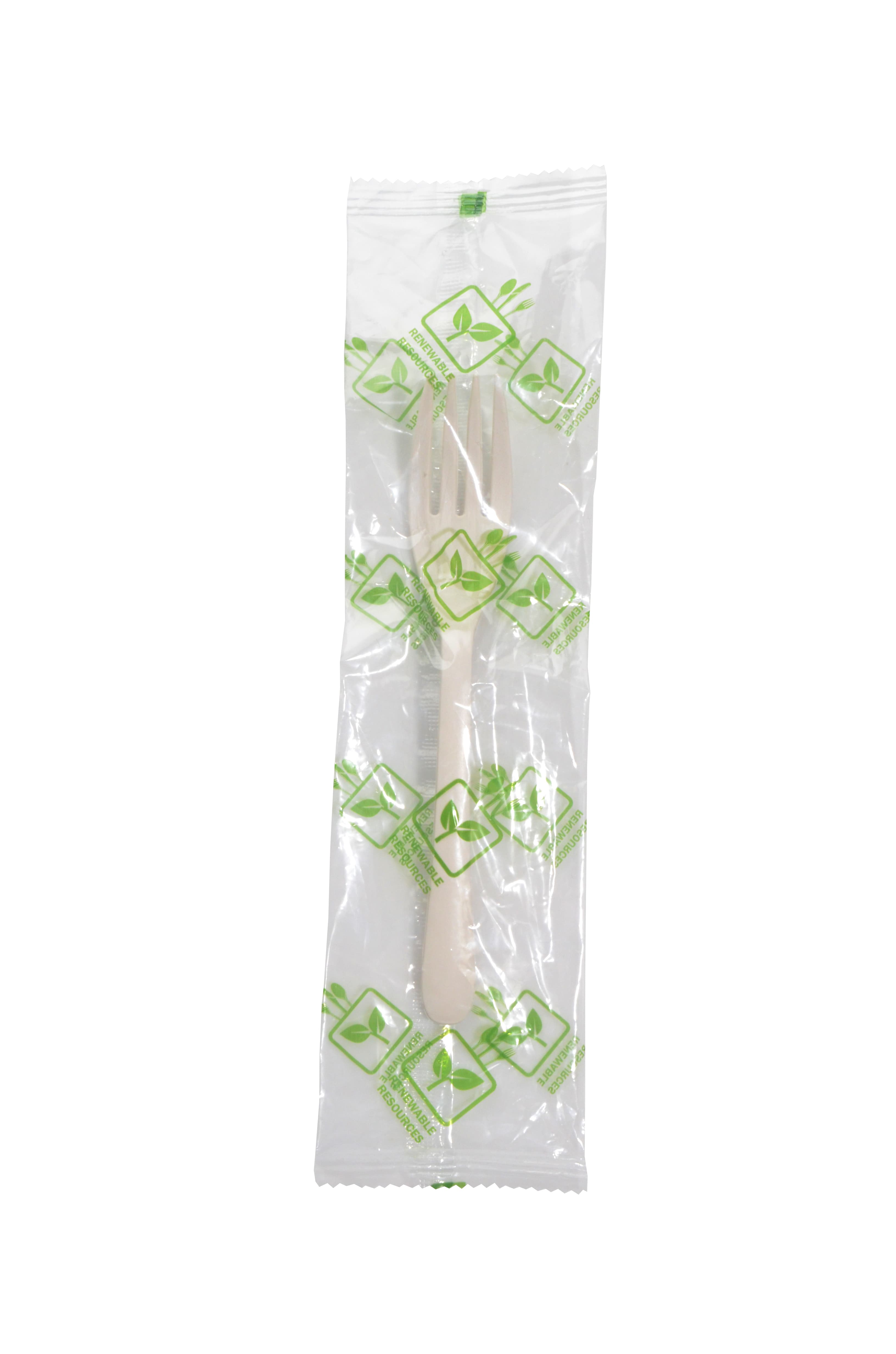 Fork 6 IN PSM White Individually Wrapped 750/Case