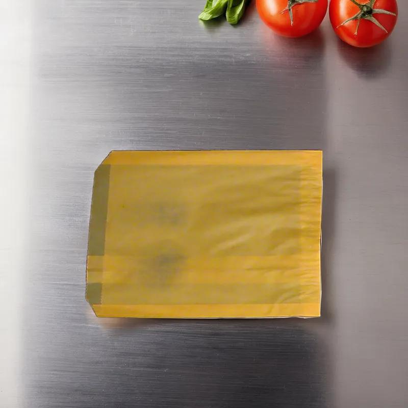 Sandwich Bag 5X1.5X4.5 IN #12 Yellow 2000/Case