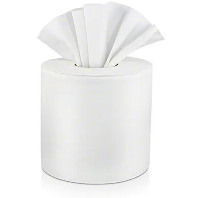 Livi® Roll Paper Towel 7IN X550FT 2PLY Rapidly Renewable Fiber (RRF) White Embossed Centerpull 6/Case