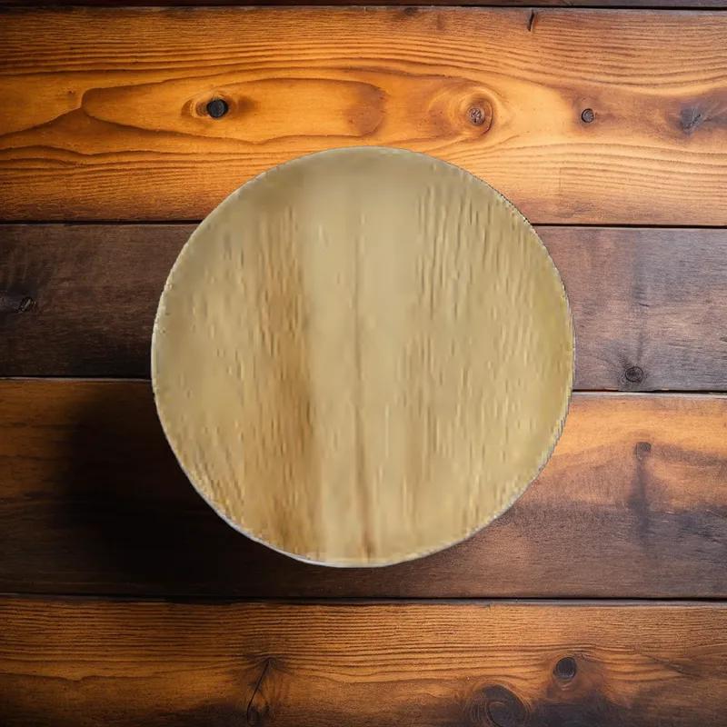 Bowl 6 IN Palm Leaf Palm Leaf Round 25 Count/Pack 4 Packs/Case