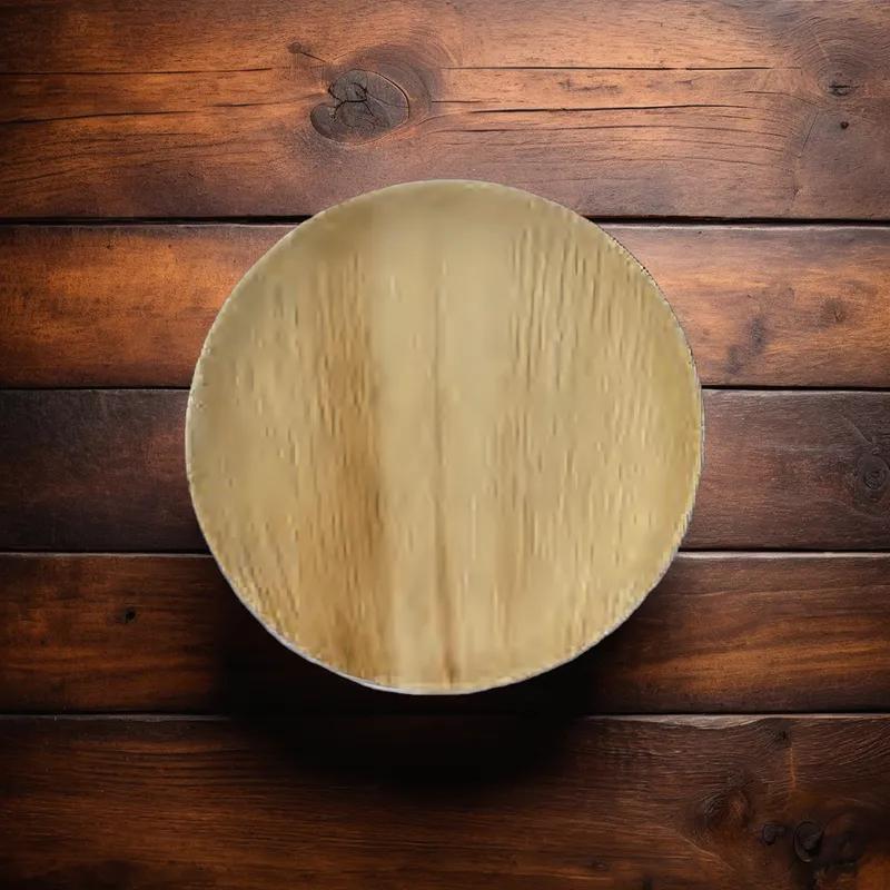 Bowl 6 IN Palm Leaf Palm Leaf Round 25 Count/Pack 4 Packs/Case