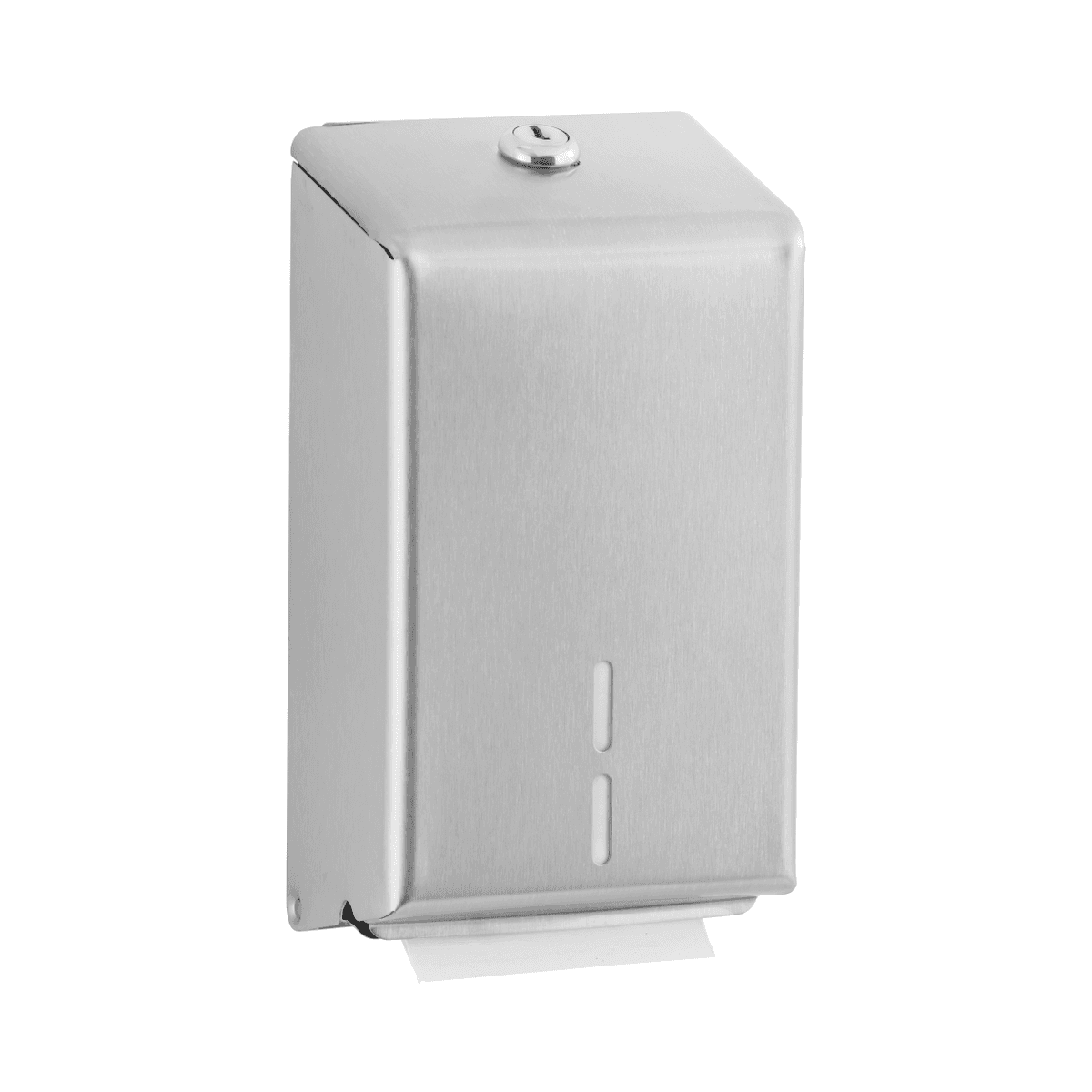 Toilet Paper Dispenser 3X5X8.94 IN Stainless Steel Surface Mount Satin 1/Each