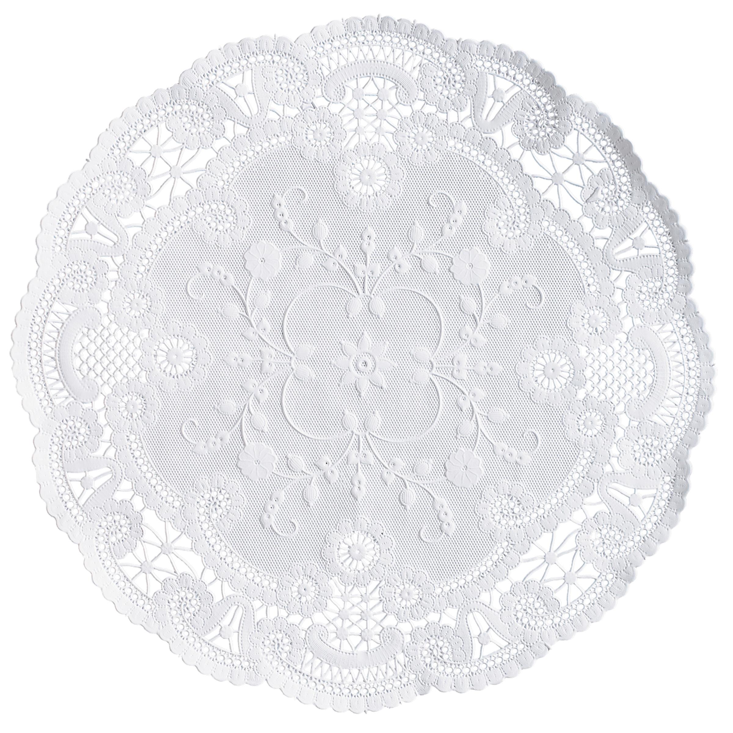 Doily 5 IN Paper French Lace Round 1000/Case