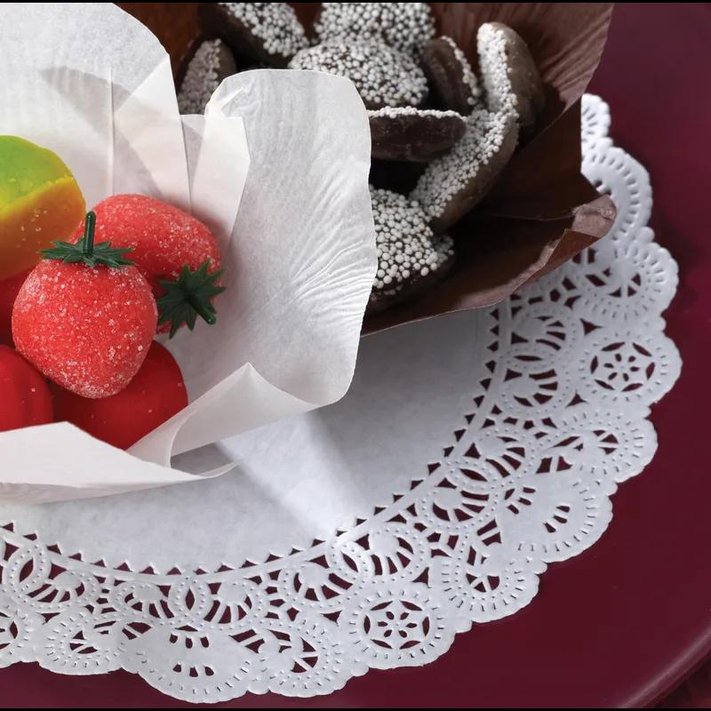 Doily 5 IN Paper French Lace Round 1000/Case