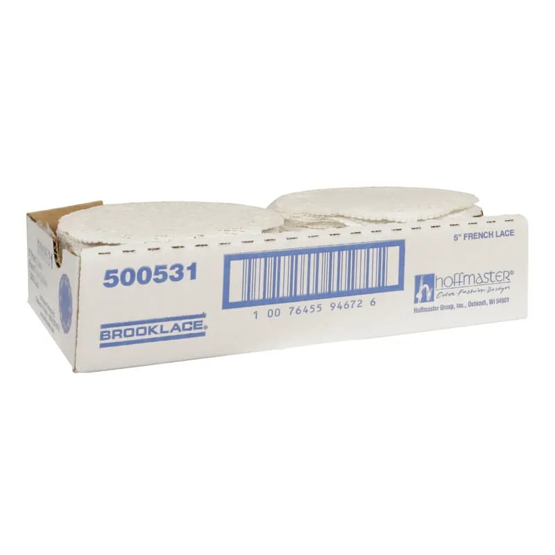Doily 5 IN Paper French Lace Round 1000/Case