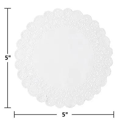 Doily 5 IN Paper French Lace Round 1000/Box