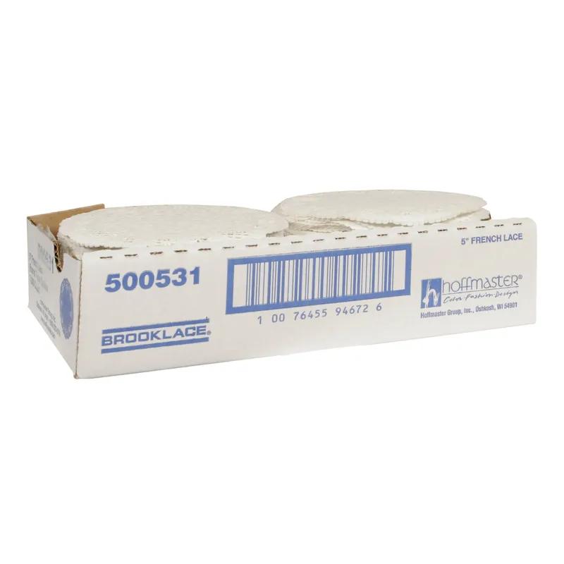 Doily 5 IN Paper French Lace Round 1000/Case