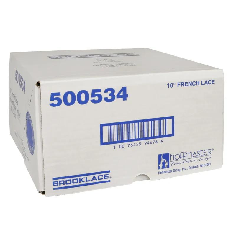 Doily 10 IN Paper French Lace Round 1000/Case