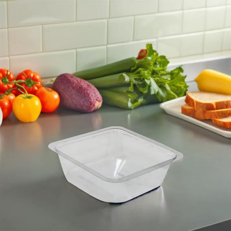 Deli Container Base 9 OZ Plastic Clear 1000/Case