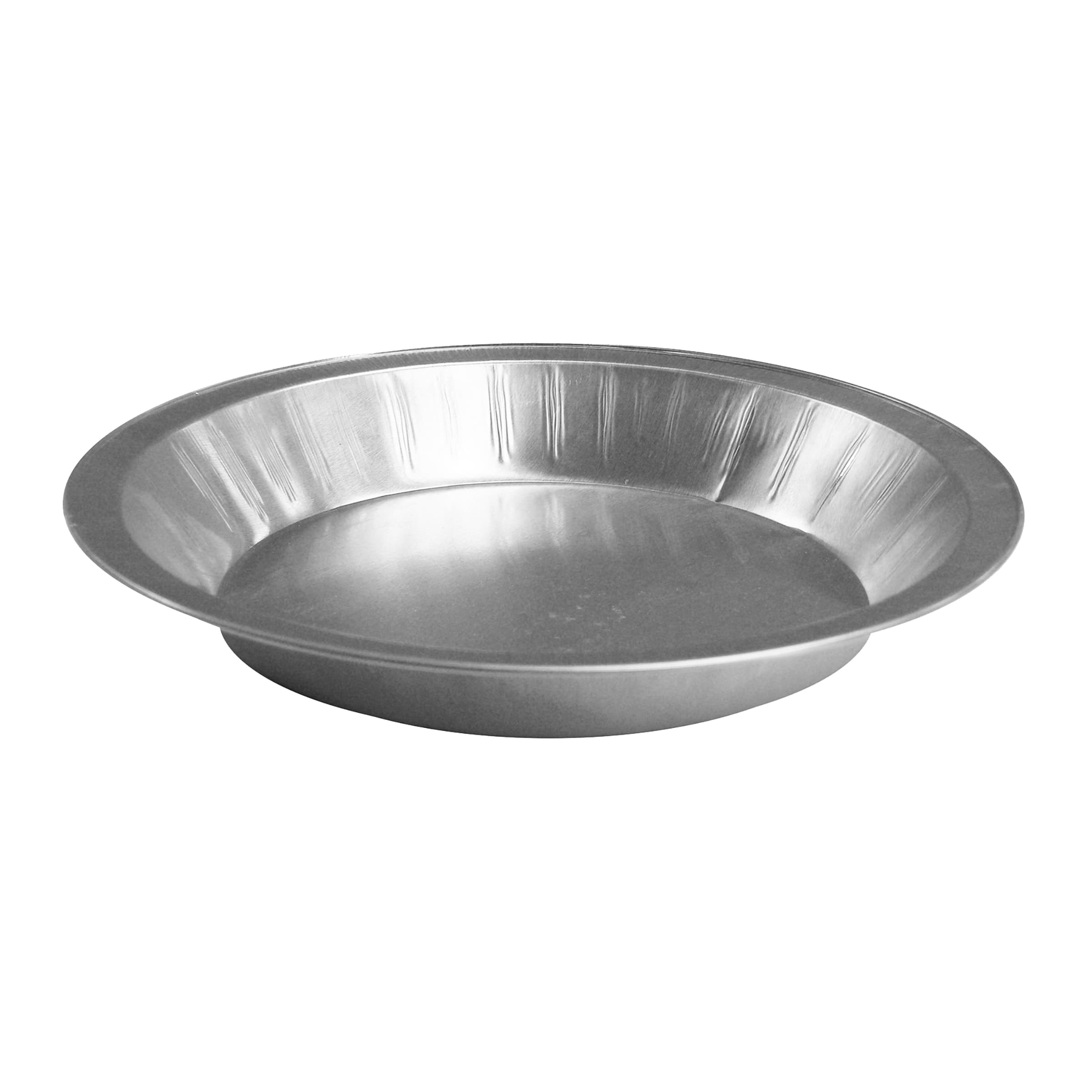 Pie Pan 9 IN Aluminum Silver Round Extra Deep Smooth Wall 200/Case
