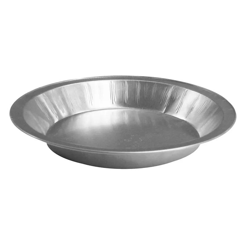 Pie Pan 9 IN Aluminum Silver Round Extra Deep Smooth Wall 200/Case