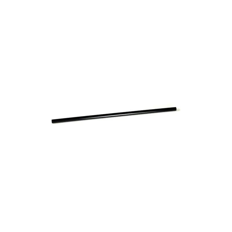 Giant Straw 8.5 IN Black Unwrapped 9600/Case