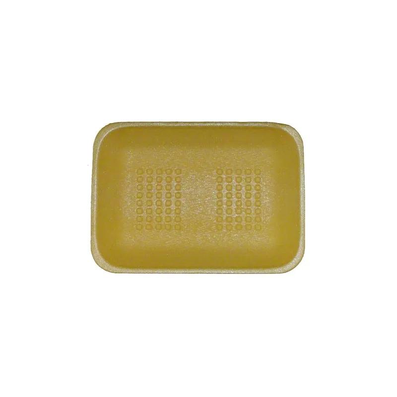 2 Tray 8.4X5.9X1.2 IN Polystyrene Foam Yellow 500/Case