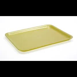 17S Supermarket Tray 8.4X4.5X0.7 IN Polystyrene Foam Yellow 500/Case