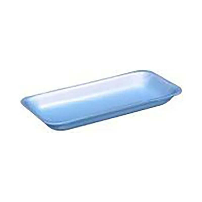 8PZ Tray 10.5X8.25X1.2 IN Polystyrene Foam Blue 400/Case