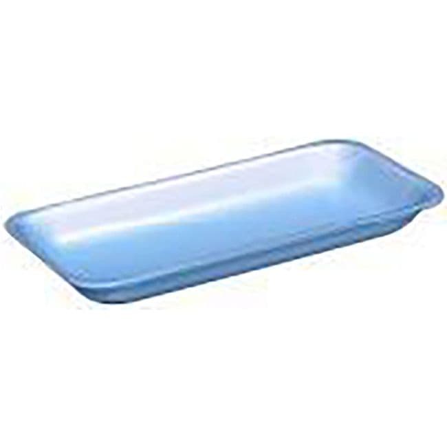 8PZ Tray 10.5X8.25X1.2 IN Polystyrene Foam Blue 400/Case