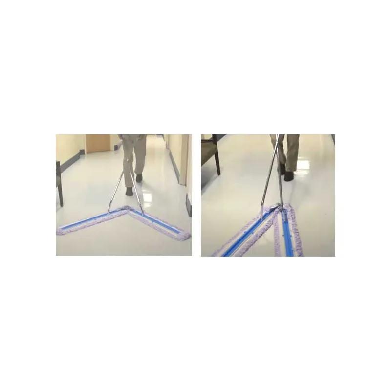 V-SWEEPER® Dust Mop Kit 58 IN Ergonomic Handle Velcro 1/Each
