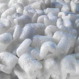 RENATURE® Peanuts 14 Cubic FT Loose Fill Anti-Dust Anti-Static Starch Based Water Soluble 1/Pack