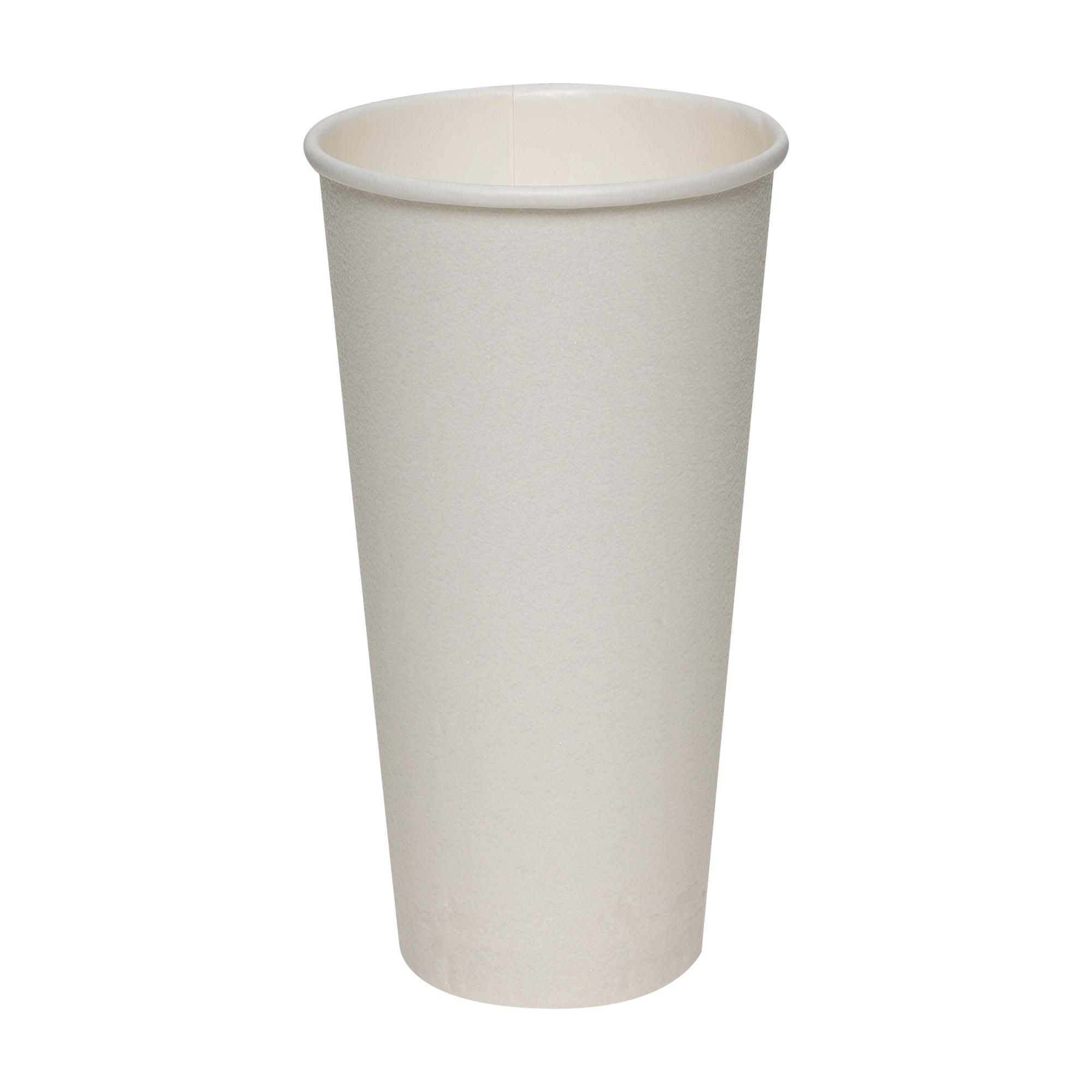 Dixie® Perfect Touch Hot Cup 20 FLOZ Paper White 500/Case