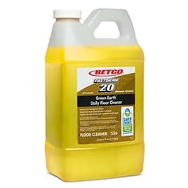 Green Earth® FastDraw® Fragrance Free Floor Cleaner 2 L Daily Neutral Concentrate Liquid Low Foam Fast Draw 4/Case