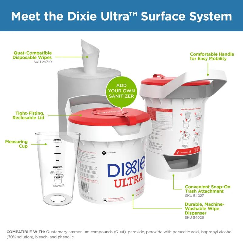 Dixie® Ultra Surface System Trash Attachment 2/Case