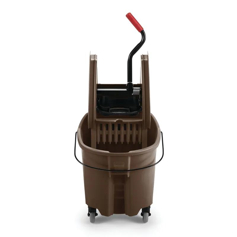 WaveBrake® Mop Bucket & Wringer 20.31X16.44X21.63 IN 35 QT Plastic Brown 1/Case