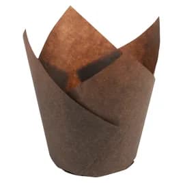 Baking Cup Large (LG) Chocolate Petal & Tulip 1000/Case