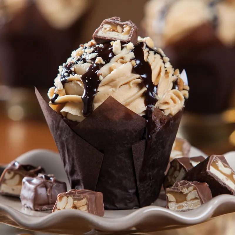 Baking Cup Large (LG) Chocolate Petal & Tulip 1000/Case