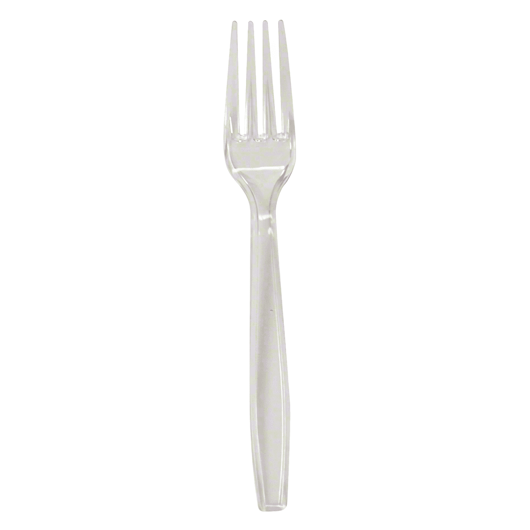 Fork PS Clear Heavyweight Textured Handle 1000/Case