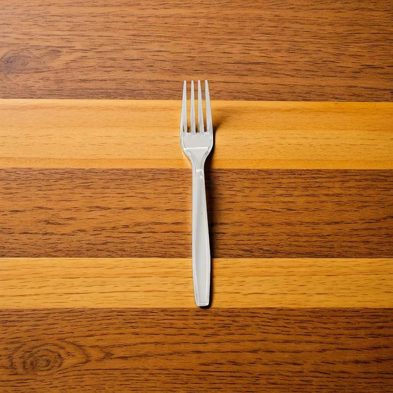 Fork PS Clear Heavyweight Textured Handle 1000/Case