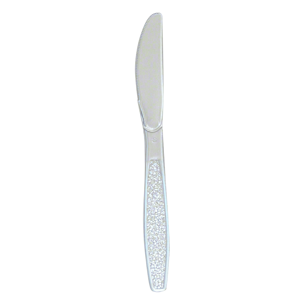 Knife Clear Heavyweight Textured Handle 1000/Case