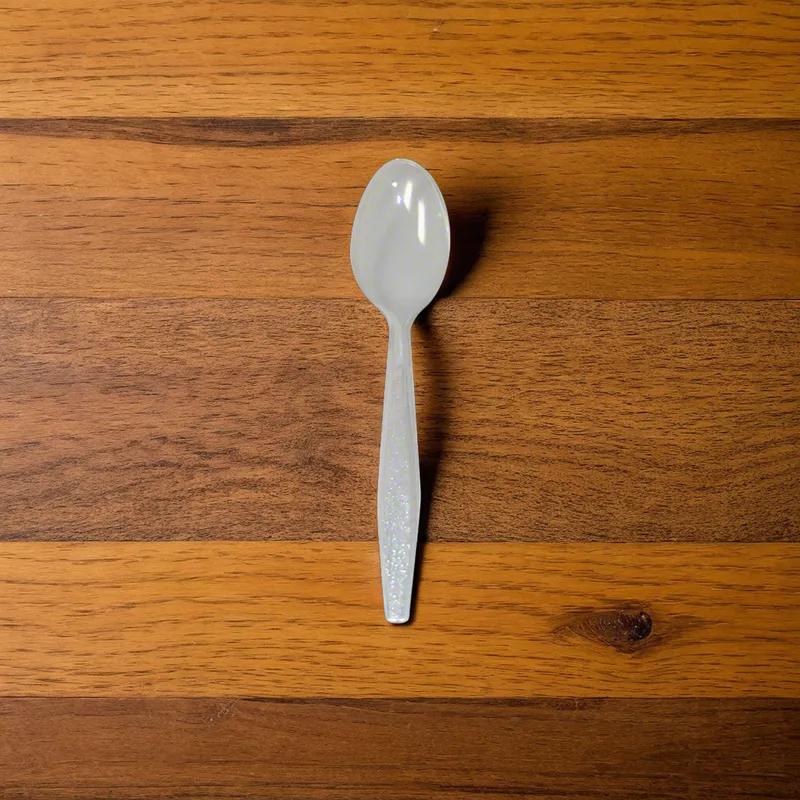 Spoon Clear Heavyweight Textured Handle 1000/Case