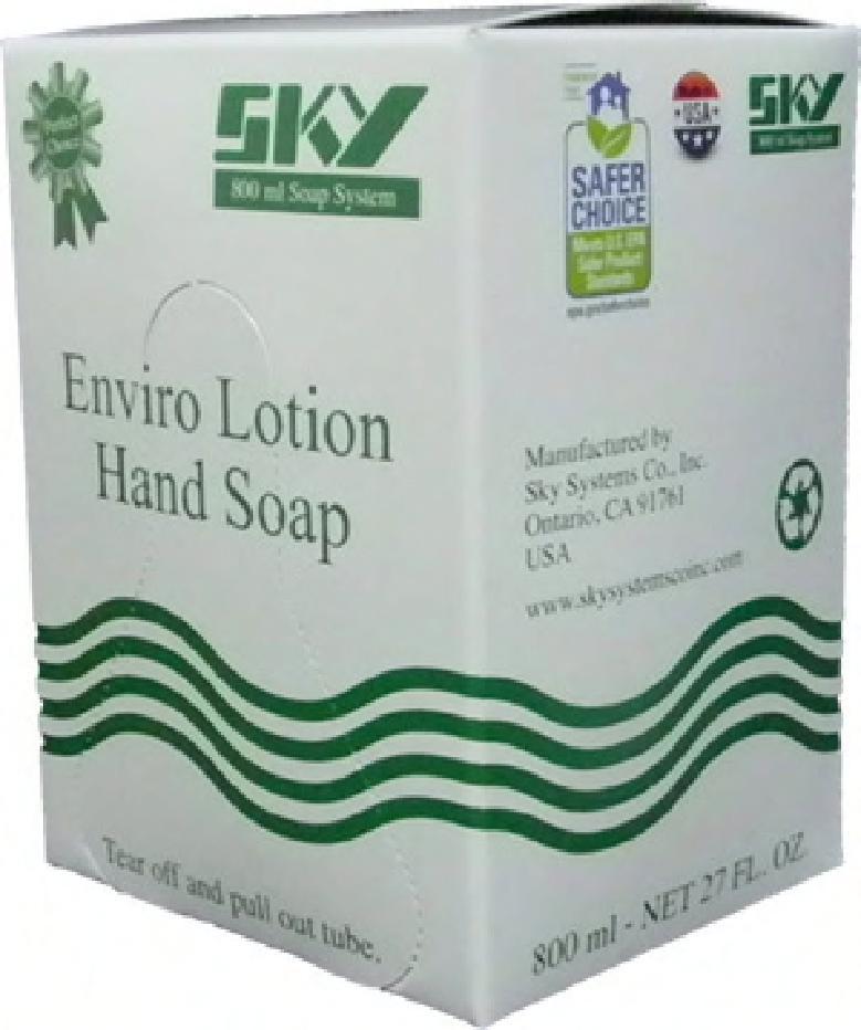 Enviro Hand Soap Lotionized 800 mL 12/Case