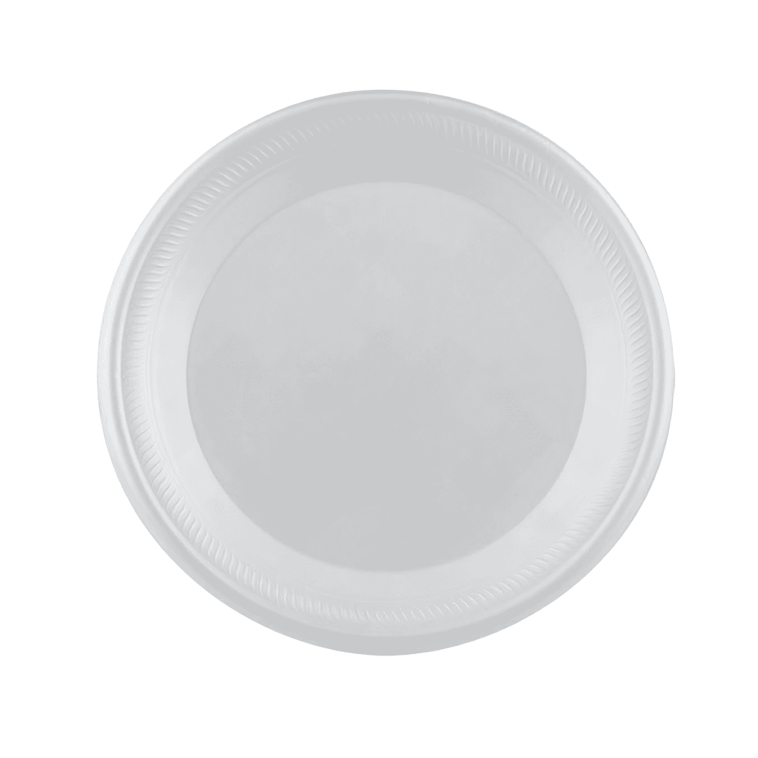 Plate 9 IN Foam White Laminated 500/Case