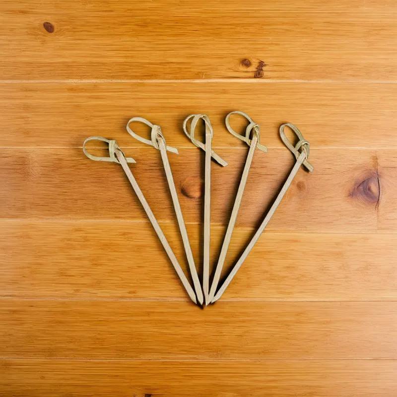 KingSeal® Knot Pick Bamboo Flower 100 Count/Pack 10 Packs/Case