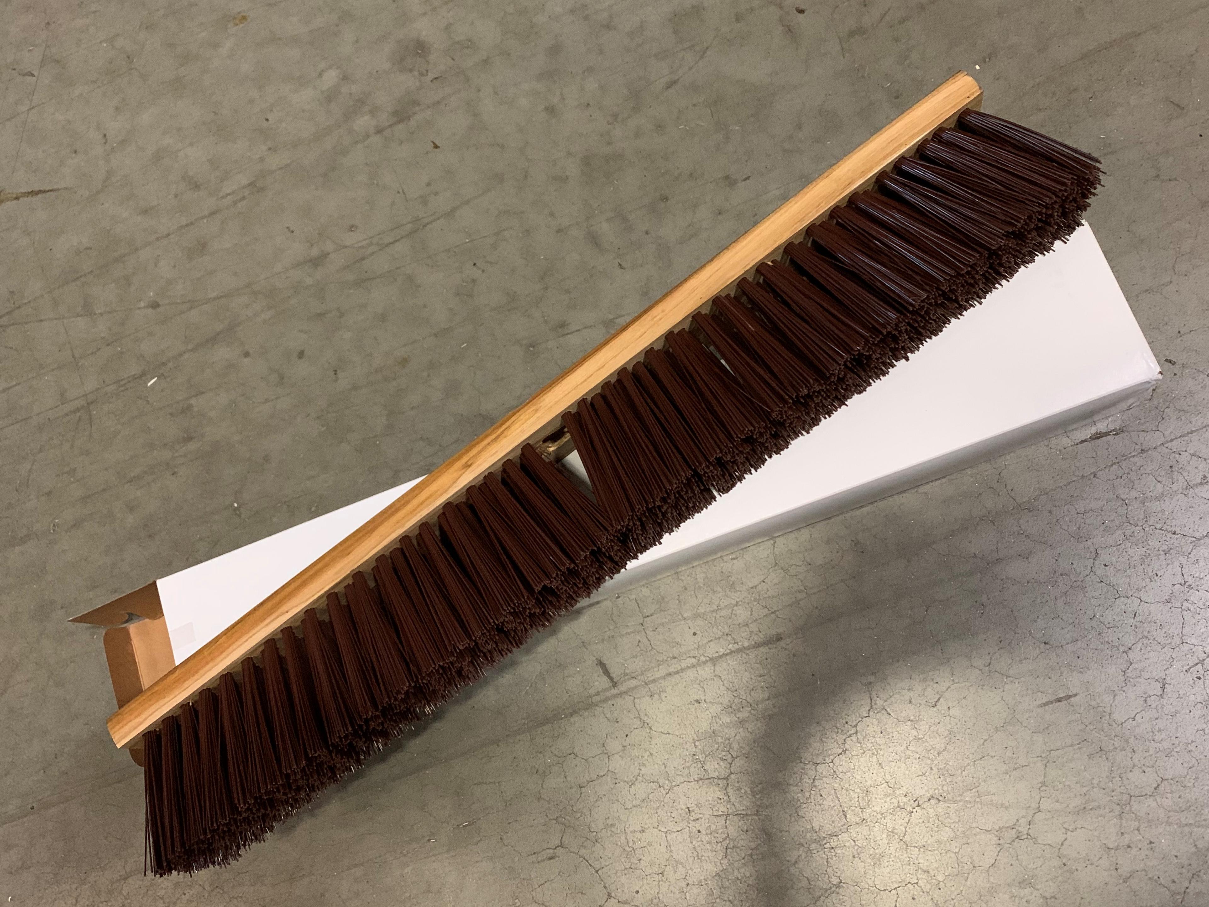 Multi-Purpose Broom Red PP With 24IN Head 1/Each