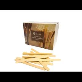 KingSeal® Coffee Stirrer 4.5 IN Wood 10000/Case