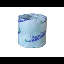 Pacifica Toilet Paper & Tissue Roll 4.3X3.5 IN 2PLY 500 Sheets/Roll 96 Rolls/Case 48000 Sheets/Case