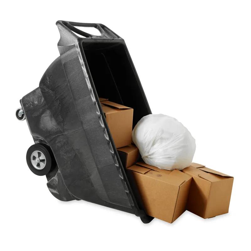 Utility Tilt Truck 71X33X42.5 IN 1 Cubic Yard Black Structural Foam Standard Duty Ergonomic Handle 1/Each
