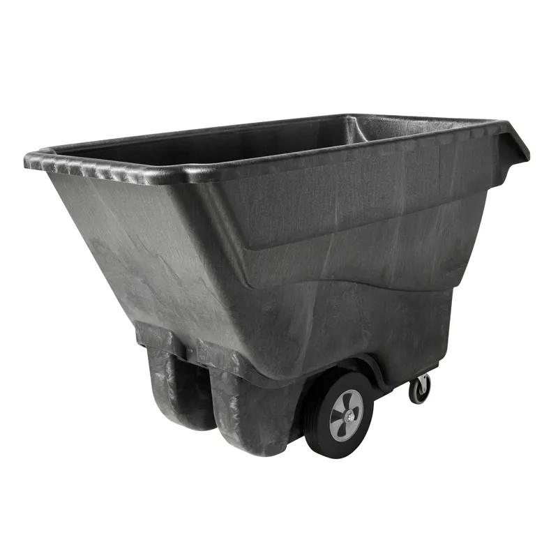 Utility Tilt Truck 71X33X42.5 IN 1 Cubic Yard Black Structural Foam Standard Duty Ergonomic Handle 1/Each
