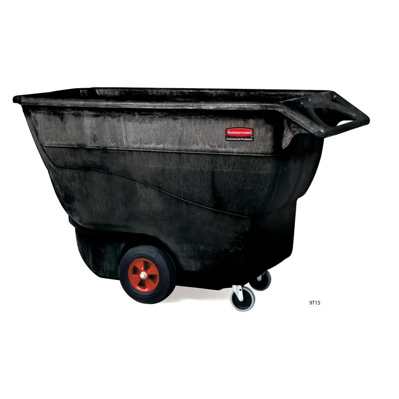 Utility Tilt Truck 71X33X42.5 IN 1 Cubic Yard Black Structural Foam Standard Duty Ergonomic Handle 1/Each