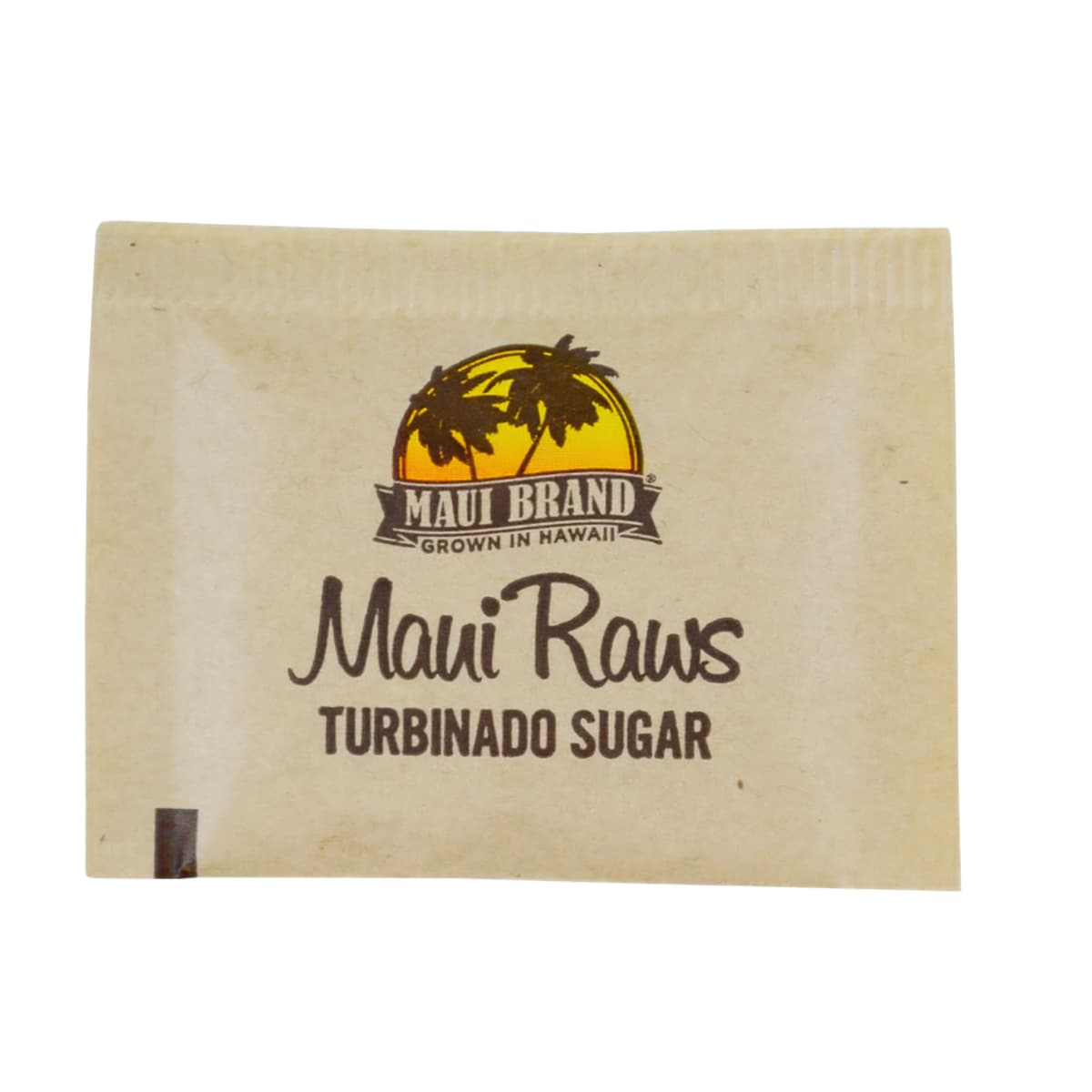 Maui Raws Turbinado Sugar 4.5 G Single Packets 1200/Case