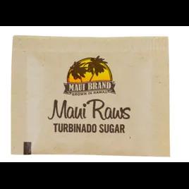 Maui Raws Turbinado Sugar 4.5 G Single Packets 1200/Case