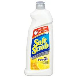 Soft Scrub® Lemon All Purpose Cleaner 24 OZ Liquid 9/Case