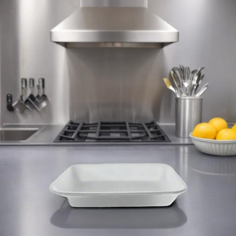 #3 Tray 8.6X6.3 IN PP White 400/Case